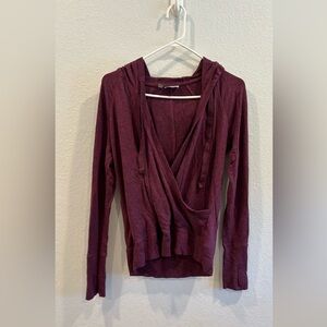 Athleta wrap hoodie size S